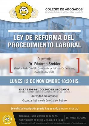 LEY DE REFORMA DE PROCEDIMIENTO LABORAL